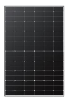 LONGI SOLAR - Panneau Solaire - 435Wc - Cadre noir - Garantie 25 Ans (LR5-54HTH)