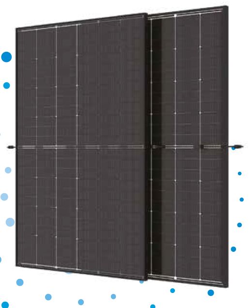 TRINA SOLAR - Panneau Solaire - 425Wc - Glass/Glass Bifacial - Garantie 25 Ans (TSM-NEG9RC.27)